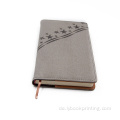 Hot Sale Leder Cover Notebook, benutzerdefiniertes hochwertiges Tagebuchbuch